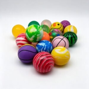 Assorted colorful small bouncy balls for wholesale