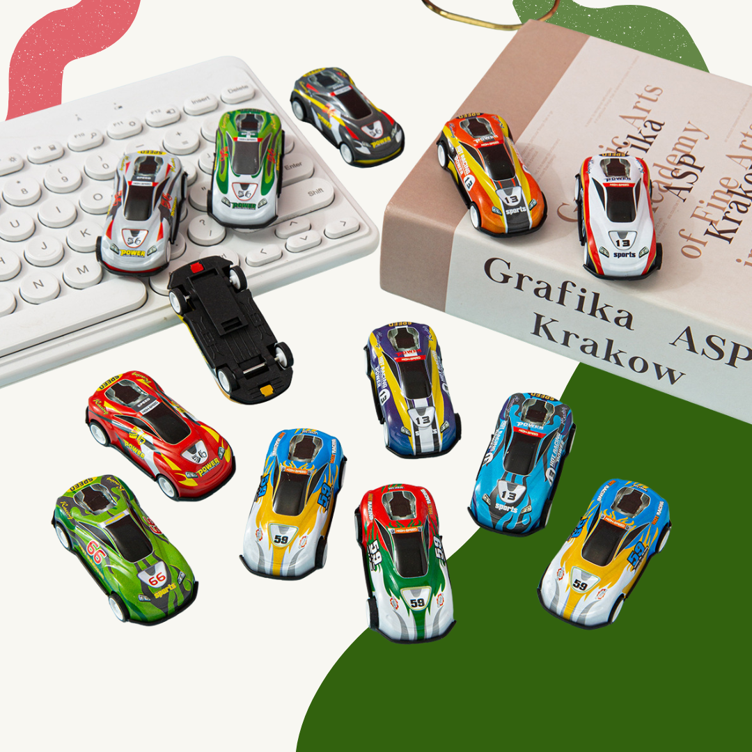 Racing Pull-Back Car  Pull-Back Inertia Toy