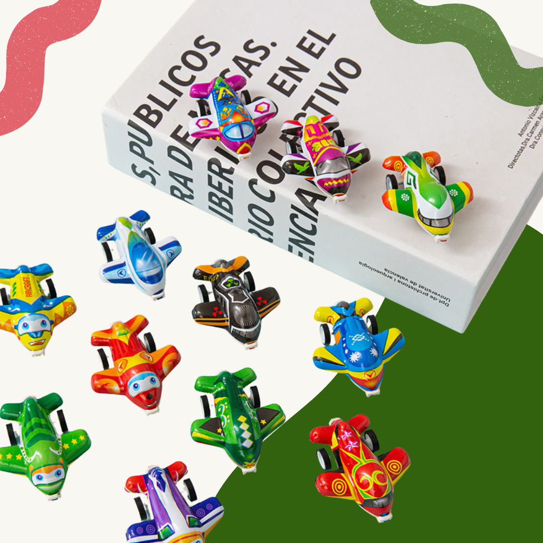 Beige and Green Modern School Bag Product Listing Amazon Product Image (1) Racing Pull-Back Car