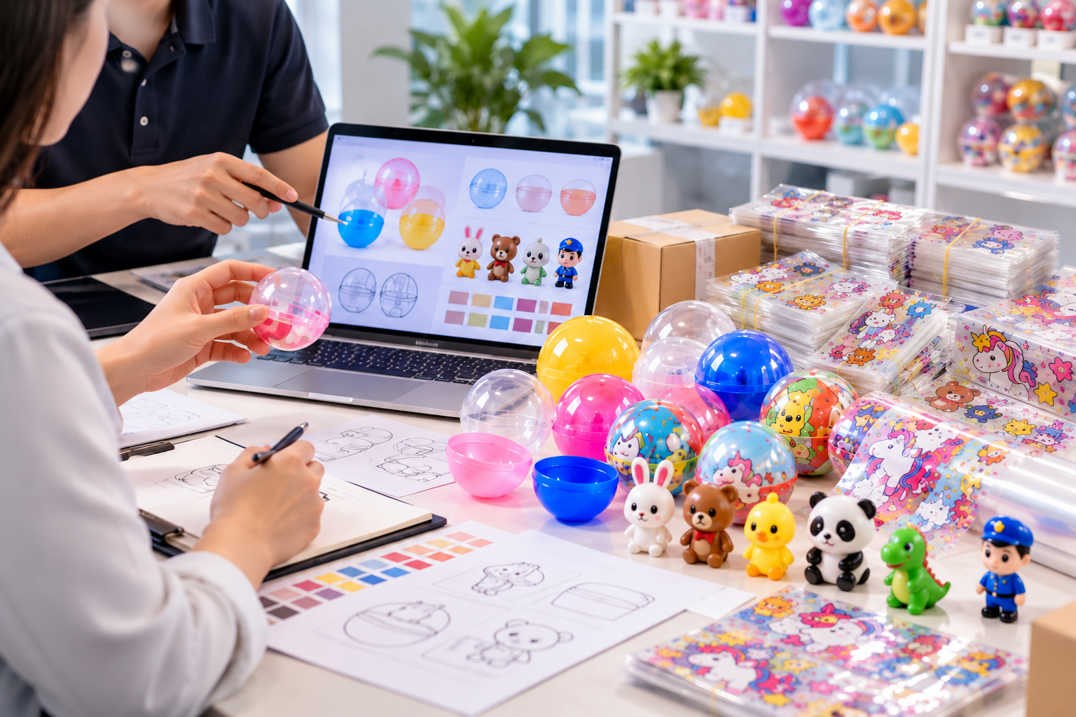 PengMai gashapon product sourcing and customization support
