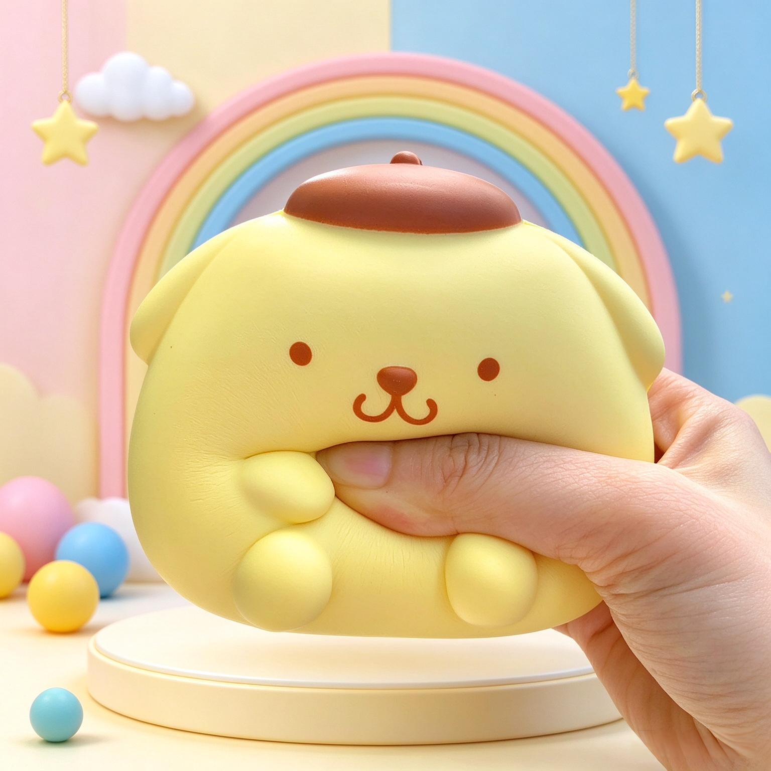 Cute cartoon PU foam slow rising squishy toy
